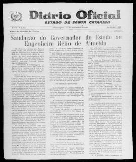 Diário Oficial do Estado de Santa Catarina. Ano 29. N° 7177 de 22/11/1962