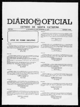 Diário Oficial do Estado de Santa Catarina. Ano 42. N° 10869 de 29/11/1977