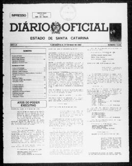 Diário Oficial do Estado de Santa Catarina. Ano 61. N° 14943 de 27/05/1994