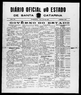 Diário Oficial do Estado de Santa Catarina. Ano 7. N° 1736 de 05/04/1940