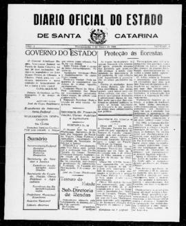 Diário Oficial do Estado de Santa Catarina. Ano 1. N° 08 de 09/03/1934