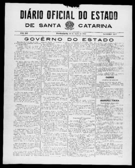 Diário Oficial do Estado de Santa Catarina. Ano 12. N° 2987 de 24/05/1945