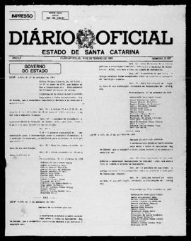 Diário Oficial do Estado de Santa Catarina. Ano 52. N° 12797 de 19/09/1985