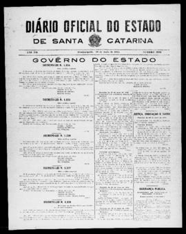 Diário Oficial do Estado de Santa Catarina. Ano 12. N° 2990 de 29/05/1945