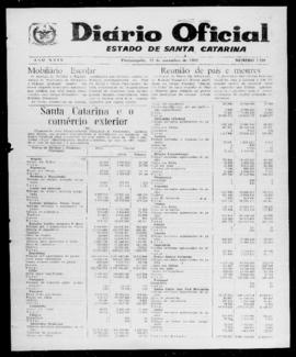 Diário Oficial do Estado de Santa Catarina. Ano 29. N° 7180 de 27/11/1962