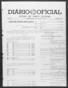 Diário Oficial do Estado de Santa Catarina. Ano 40. N° 10309 de 29/08/1975