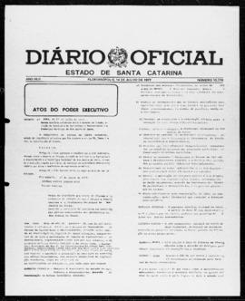 Diário Oficial do Estado de Santa Catarina. Ano 42. N° 10776 de 14/07/1977