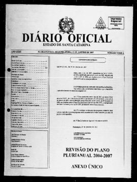 Diário Oficial do Estado de Santa Catarina. Ano 72. N° 18048A de 22/01/2007. Parte 1