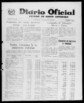 Diário Oficial do Estado de Santa Catarina. Ano 29. N° 7183 de 30/11/1962