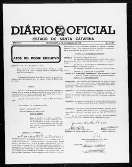 Diário Oficial do Estado de Santa Catarina. Ano 44. N° 11157 de 26/01/1979
