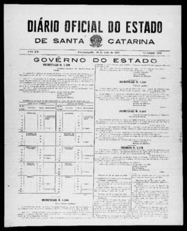 Diário Oficial do Estado de Santa Catarina. Ano 12. N° 2991 de 30/05/1945