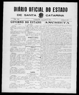 Diário Oficial do Estado de Santa Catarina. Ano 8. N° 2030 de 10/06/1941