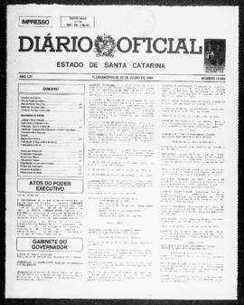 Diário Oficial do Estado de Santa Catarina. Ano 61. N° 14982 de 22/07/1994