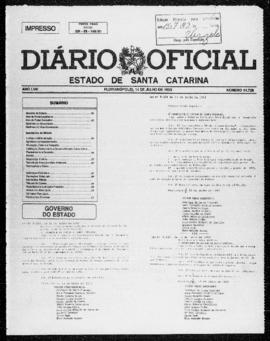 Diário Oficial do Estado de Santa Catarina. Ano 58. N° 14729 de 14/07/1993