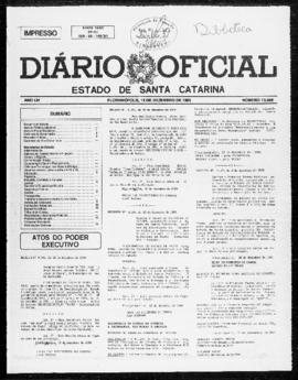 Diário Oficial do Estado de Santa Catarina. Ano 54. N° 13848 de 19/12/1989