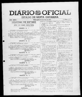 Diário Oficial do Estado de Santa Catarina. Ano 27. N° 6731 de 23/01/1961