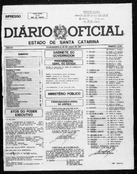 Diário Oficial do Estado de Santa Catarina. Ano 56. N° 14224 de 01/07/1991