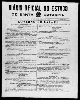 Diário Oficial do Estado de Santa Catarina. Ano 18. N° 4564 de 20/12/1951