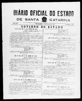 Diário Oficial do Estado de Santa Catarina. Ano 20. N° 4918 de 16/06/1953