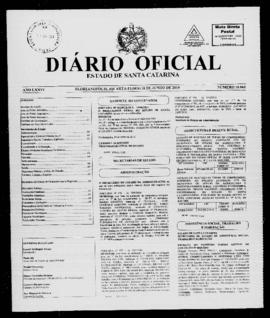 Diário Oficial do Estado de Santa Catarina. Ano 76. N° 18868 de 16/06/2010