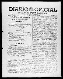 Diário Oficial do Estado de Santa Catarina. Ano 25. N° 6076 de 23/04/1958
