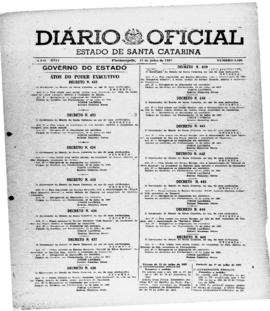 Diário Oficial do Estado de Santa Catarina. Ano 24. Nº 5898 de 17/07/1957
