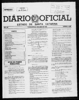 Diário Oficial do Estado de Santa Catarina. Ano 58. N° 14689 de 18/05/1993