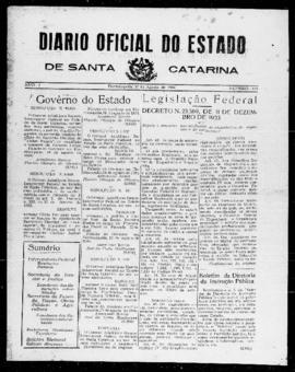 Diário Oficial do Estado de Santa Catarina. Ano 1. N° 133 de 17/08/1934