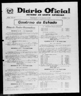 Diário Oficial do Estado de Santa Catarina. Ano 29. N° 7196 de 19/12/1962