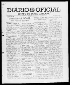 Diário Oficial do Estado de Santa Catarina. Ano 28. N° 6810 de 24/05/1961