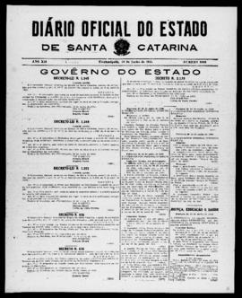 Diário Oficial do Estado de Santa Catarina. Ano 12. N° 3003 de 18/06/1945
