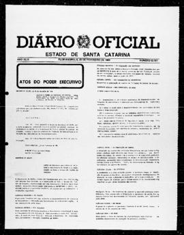 Diário Oficial do Estado de Santa Catarina. Ano 49. N° 12161 de 25/02/1983