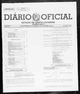 Diário Oficial do Estado de Santa Catarina. Ano 69. N° 17039 de 22/11/2002