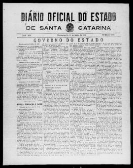 Diário Oficial do Estado de Santa Catarina. Ano 16. N° 3961 de 17/06/1949