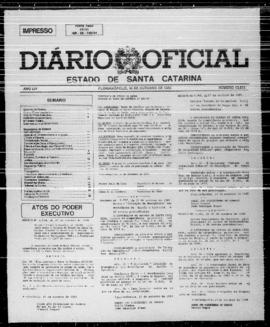 Diário Oficial do Estado de Santa Catarina. Ano 54. N° 13815 de 30/10/1989