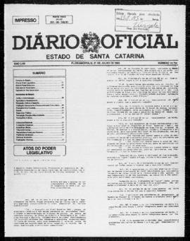 Diário Oficial do Estado de Santa Catarina. Ano 58. N° 14734 de 21/07/1993