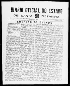 Diário Oficial do Estado de Santa Catarina. Ano 20. N° 4910 de 03/06/1953