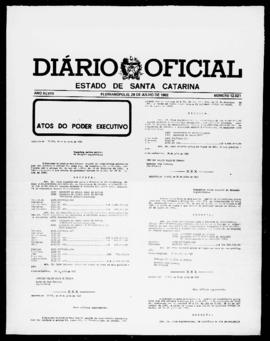 Diário Oficial do Estado de Santa Catarina. Ano 48. N° 12021 de 29/07/1982