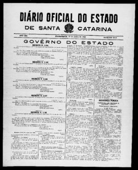 Diário Oficial do Estado de Santa Catarina. Ano 12. N° 3010 de 27/06/1945