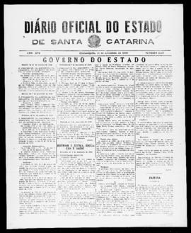 Diário Oficial do Estado de Santa Catarina. Ano 16. N° 4057 de 11/11/1949