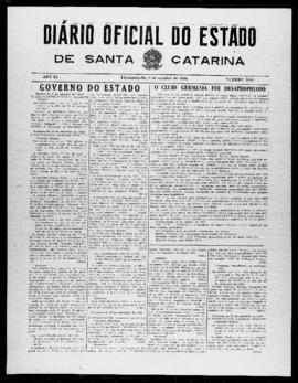 Diário Oficial do Estado de Santa Catarina. Ano 11. N° 2834 de 09/10/1944