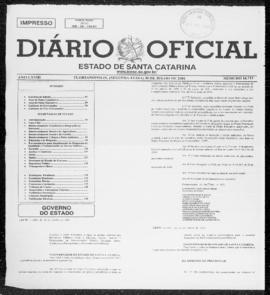 Diário Oficial do Estado de Santa Catarina. Ano 68. N° 16712 de 30/07/2001