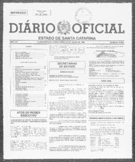 Diário Oficial do Estado de Santa Catarina. Ano 65. N° 15964 de 21/07/1998