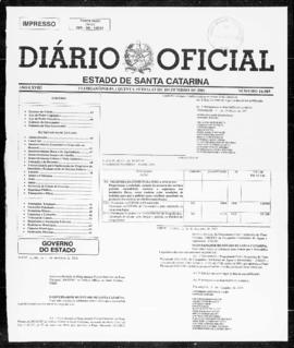 Diário Oficial do Estado de Santa Catarina. Ano 68. N° 16805 de 13/12/2001