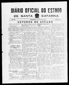 Diário Oficial do Estado de Santa Catarina. Ano 20. N° 4923 de 23/06/1953