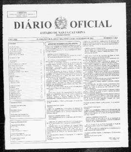Diário Oficial do Estado de Santa Catarina. Ano 69. N° 17063 de 30/12/2002