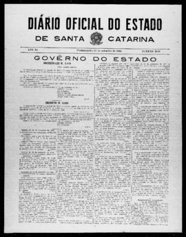 Diário Oficial do Estado de Santa Catarina. Ano 11. N° 2826 de 27/09/1944