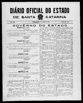 Diário Oficial do Estado de Santa Catarina. Ano 12. N° 3016 de 06/07/1945