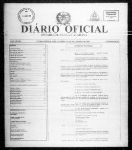 Diário Oficial do Estado de Santa Catarina. Ano 73. N° 18253 de 23/11/2007
