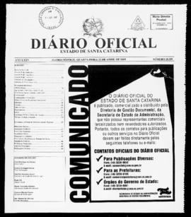 Diário Oficial do Estado de Santa Catarina. Ano 75. N° 18589 de 22/04/2009